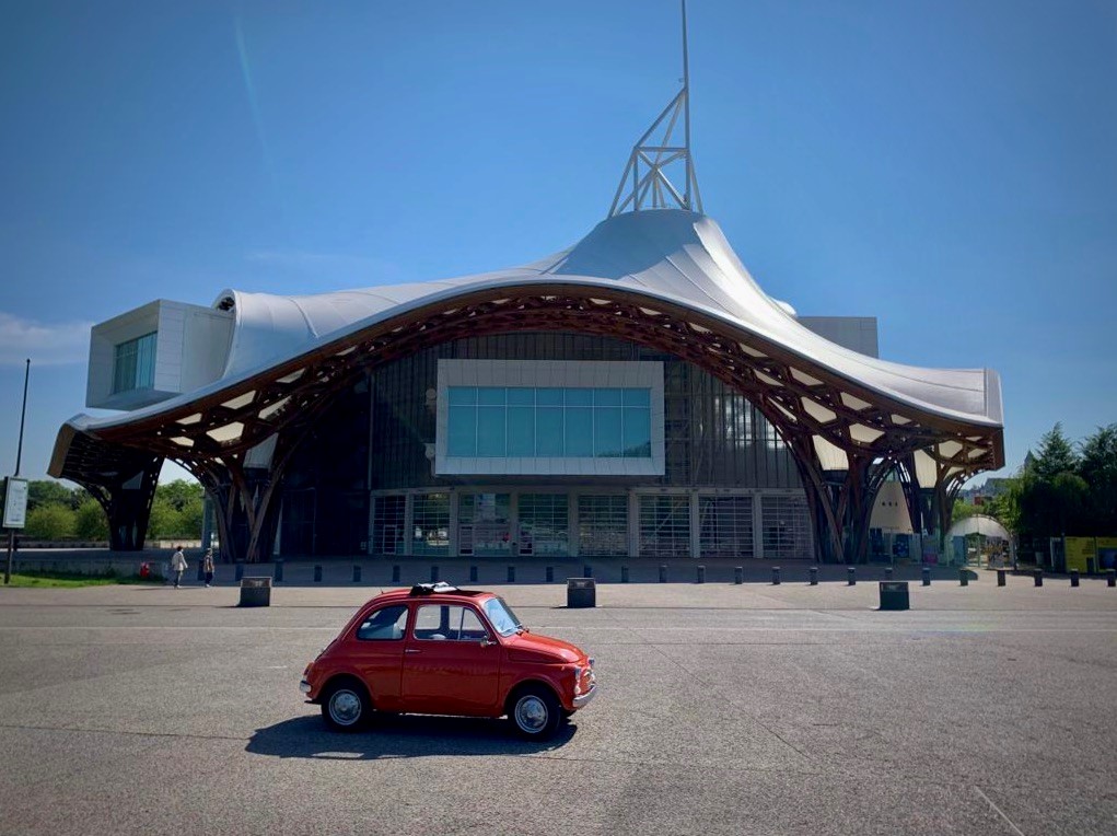 Façade du Centre Pompidou Metz